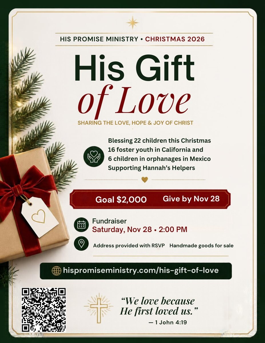His Gift of Love flyer