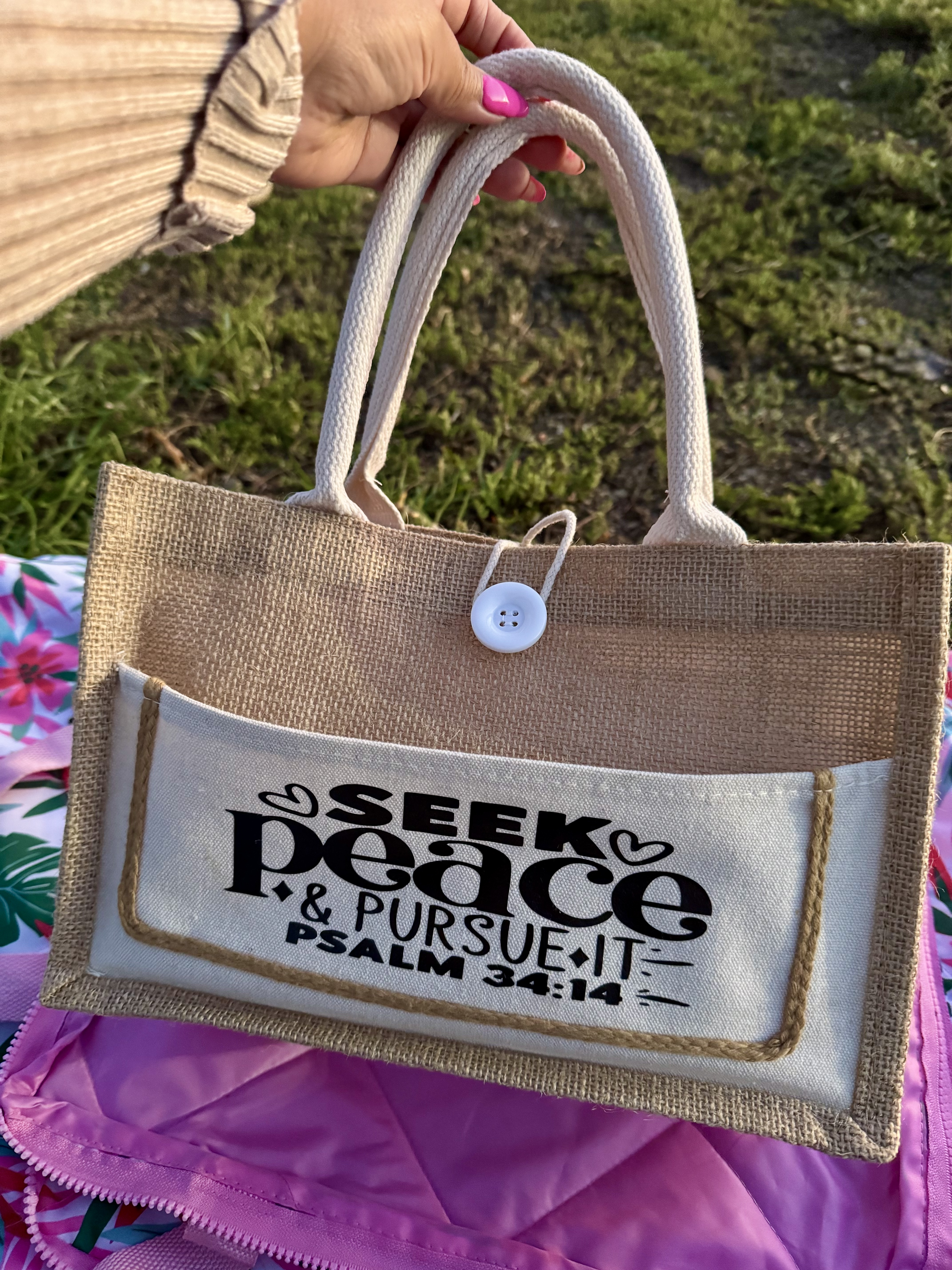 Seek Peace Purse