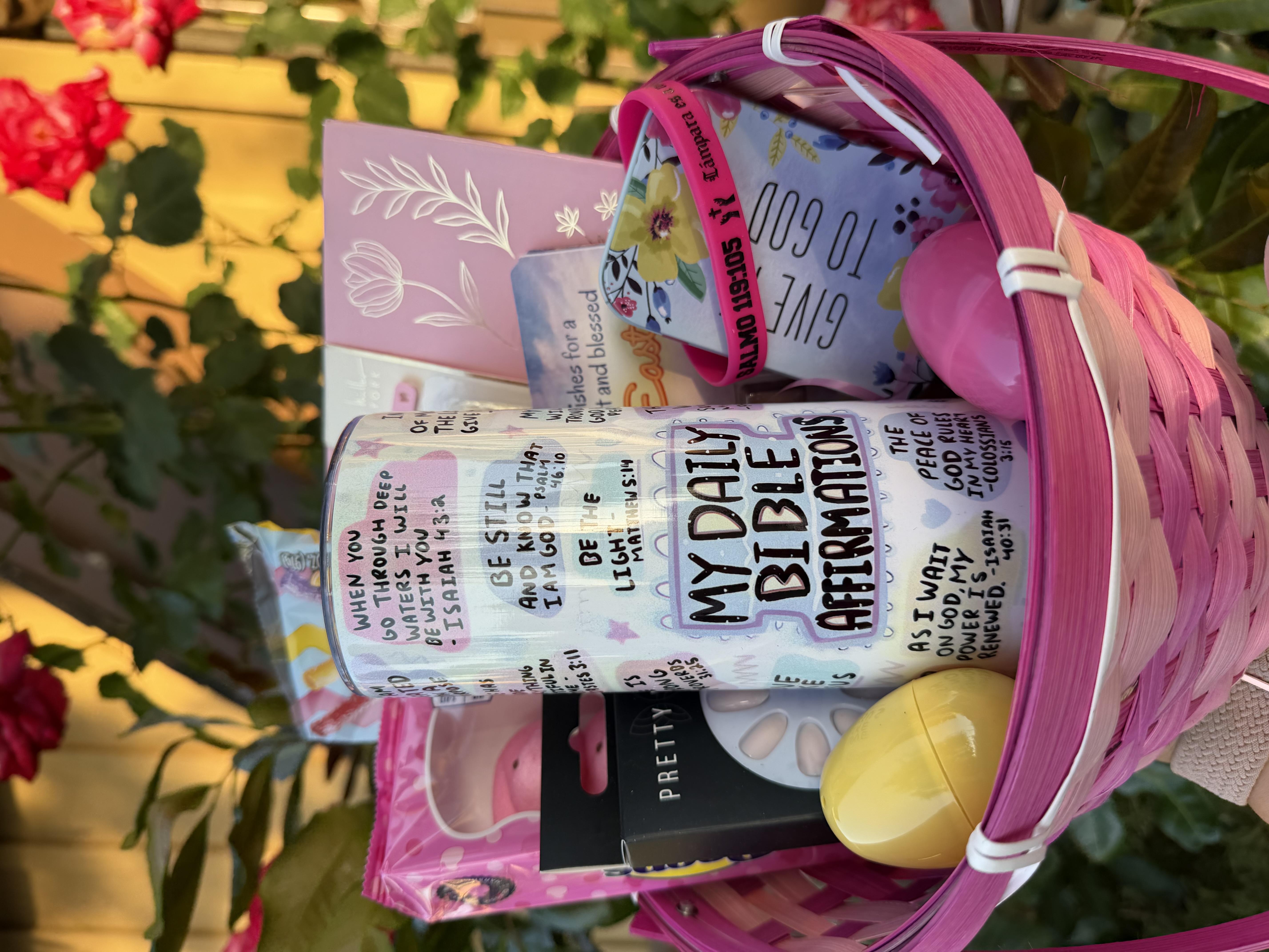 Basket Items Close-up