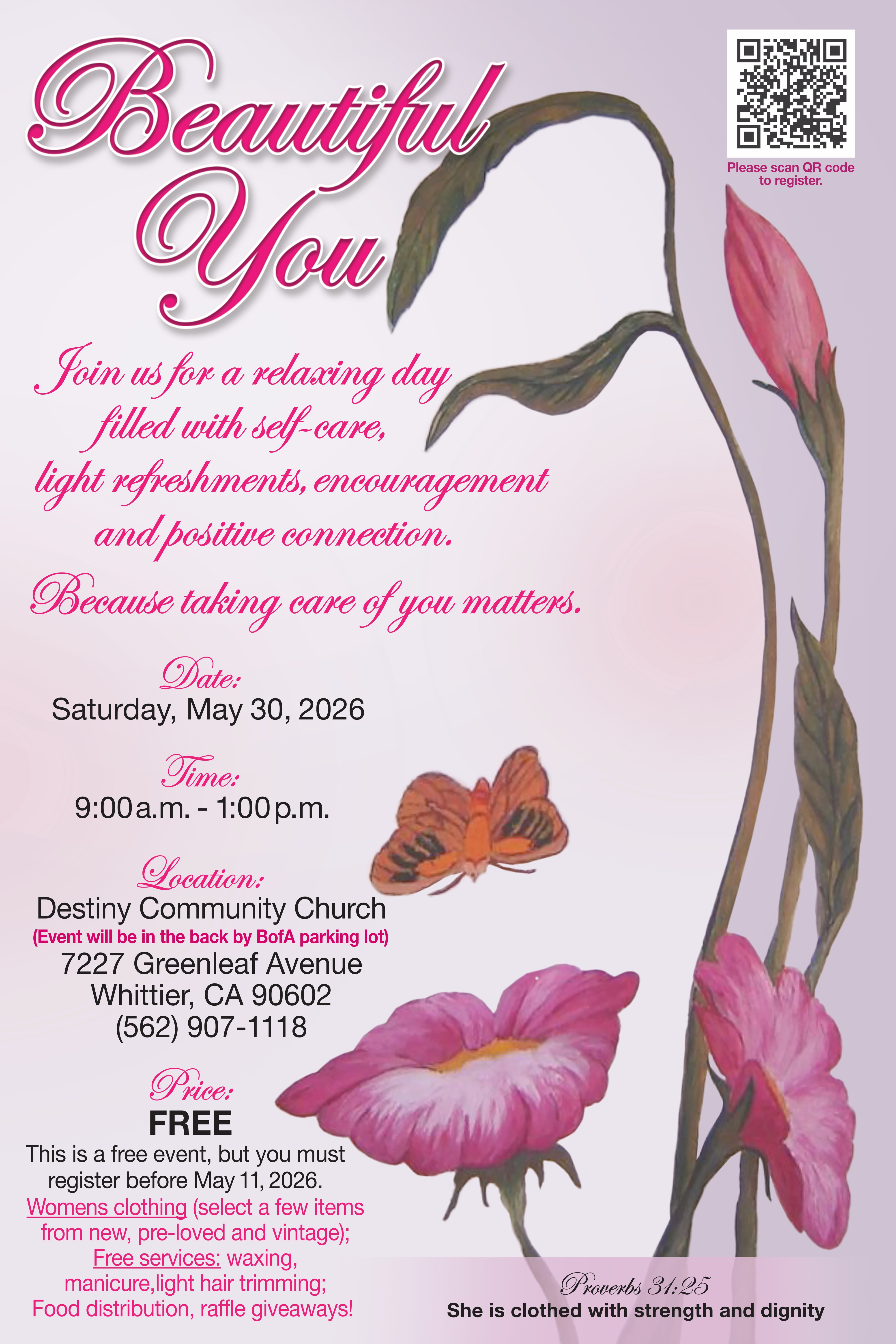Beautiful You - Self-Care & Fellowship Event